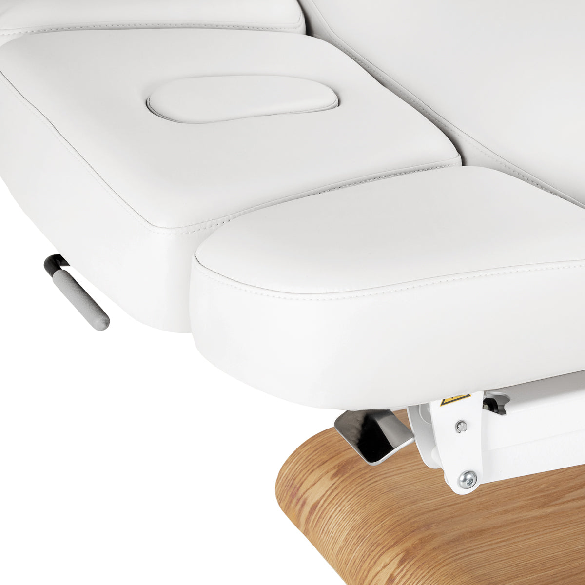 Sillon Relax · weiß / hellbraun · Kopfstütze und Gesichtsöffnung