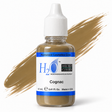 Li Pigments Micro Colors H2O Cognac Practice Pigment 12ml — bottle with a liquid pigment colour swipe