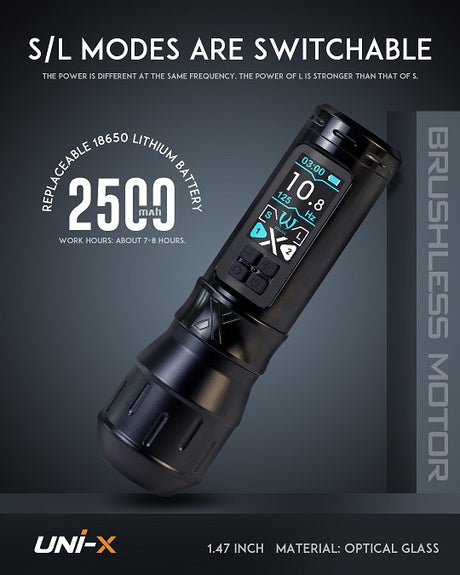 AVA UNI-X Wireless Tattoo Pen Machine - BVShop