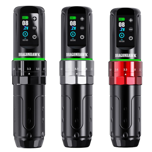Mast Dragonhawk L3 Wireless Tattoo Machine 7 Stroke Lengths - BVShop