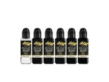 Kuro Sumi Imperial Tattoo Ink Marta Make Fine Art Schwarz- und Grautöne Set 6x44ml