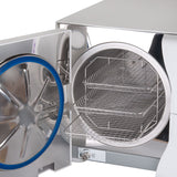 Autoclave medical Class B 12L Beauty System with printer, featuring digital controls and sterilization chamber for healthcare use.