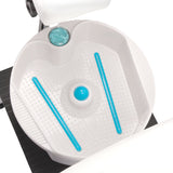 Fotel do pedicure z masażerem stóp BR-2301 biały - BVShop