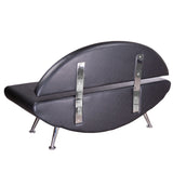 Kanapa do poczekalni Carini BD-6710 czarna - BVShop