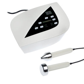 Ultrasonic BR-627 device by Beauty System showing its sleek design and control panel for facial skincare treatments.