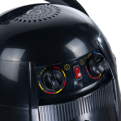 Ceiling-mounted hood dryer BB-6082H black - BVShop