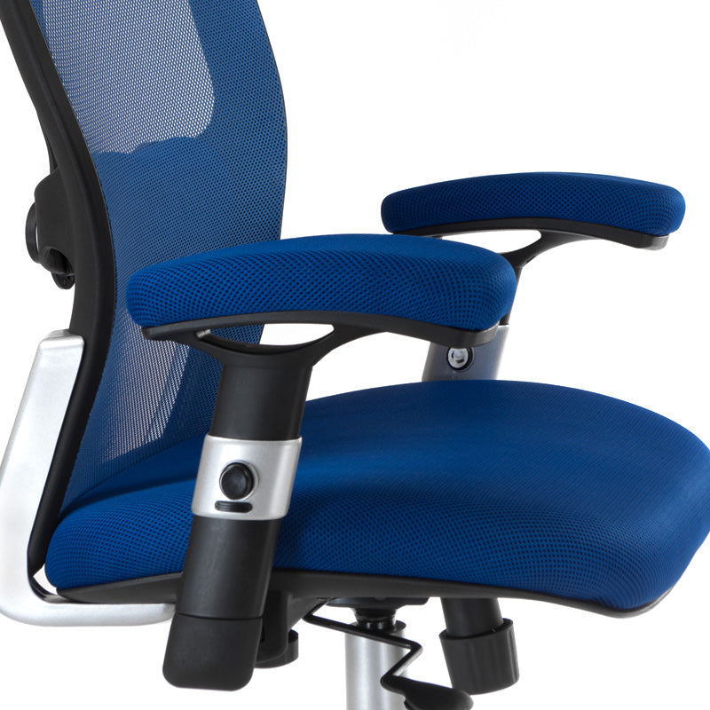 Fotel ergonomiczny CorpoComfort BX-4147 Niebieski - BVShop
