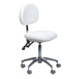Taboret medyczny z oparciem BD-Y941 White - BVShop
