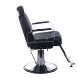 Fotel barberski HOMER BH-31237 Czarny - BVShop