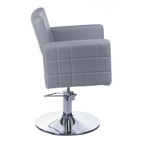 Ernesto Hairdressing Chair light gray BM-6302 - BVShop