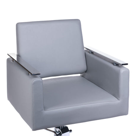 Hairdressing Chair MILO BH-6333 light gray - BVShop