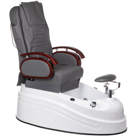 Fotel do pedicure z masażem BR-2307 Szary - BVShop