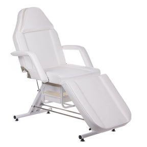 Cosmetic chair with troughs BW-262A white - BVShop