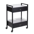 Black Beauty System Cosmetic Cabinet BY-7017 with multiple storage compartments and sleek design for organized beauty products.