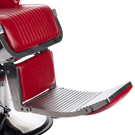 Barber chair LUMBER BH-31823 Red - BVShop