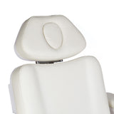 3-Elektryczny fotel kosmet podgrzewany BR-6686 biały-3