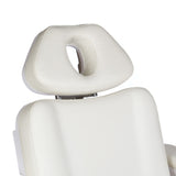 Elektryczny fotel kosmet podgrzewany BR-6686 biały - BVShop