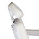 Elektryczny fotel kosmet podgrzewany BR-6686 szary - BVShop