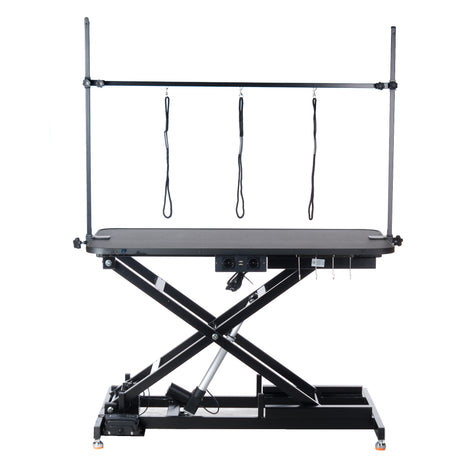 6-Stół groomerski elektryczny rozm XL BP-305 Czarny-6