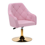 4Rico swivel chair QS-BL14G pink - BVShop