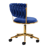 4Rico swivel chair QS-GW01G navy blue - BVShop