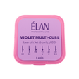ÉLAN Lash Lift Silicone Pad Set VIOLET MULTI-CURL U–DD (6 Pairs) — 1