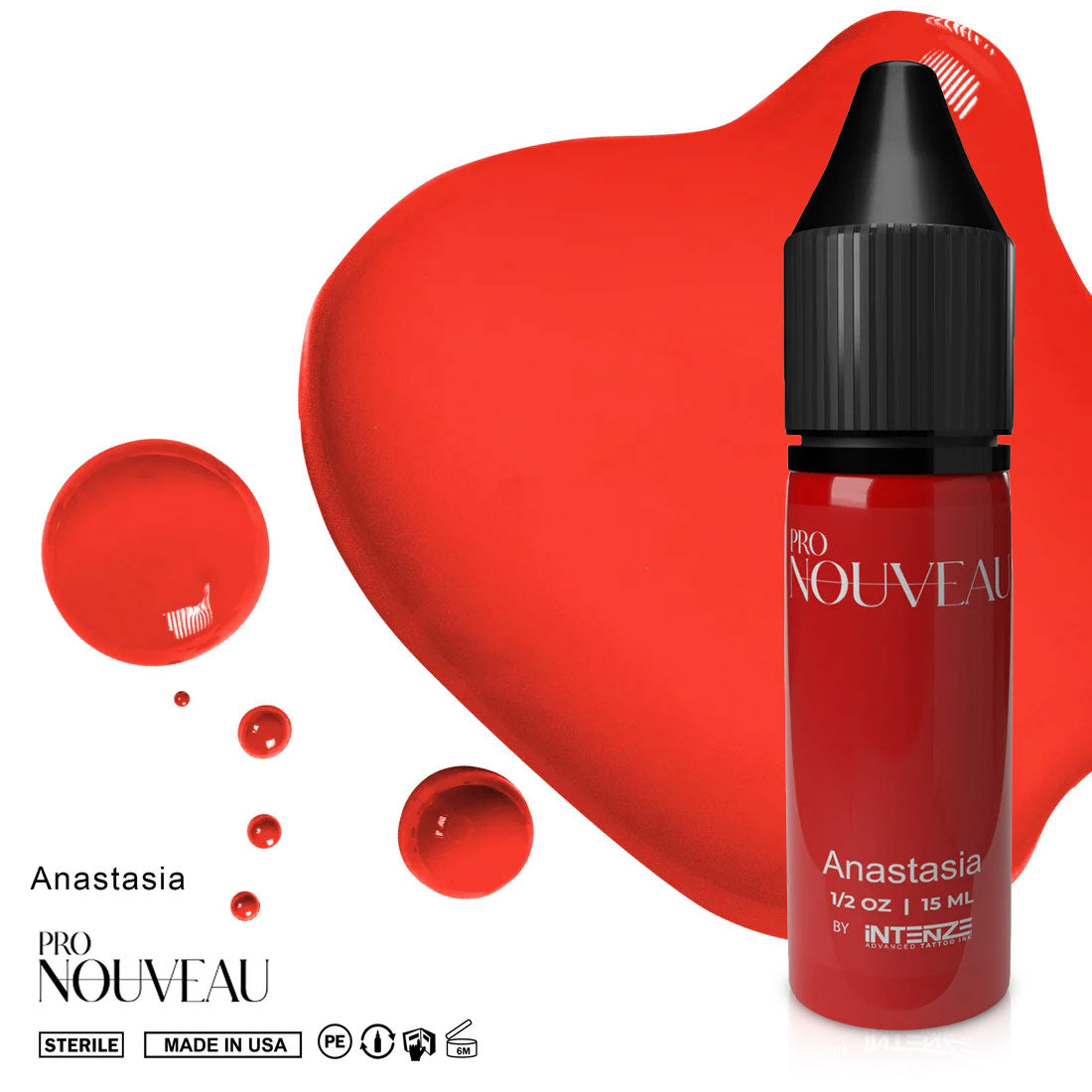 Pro Nouveau Lippenpigmente von Intenze Anastasia 15ml