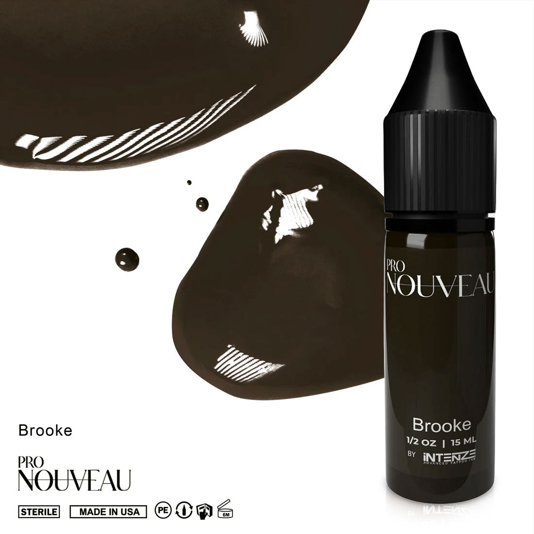 Pro Nouveau Augenbrauenpigmente von Intenze Brooke 15ml