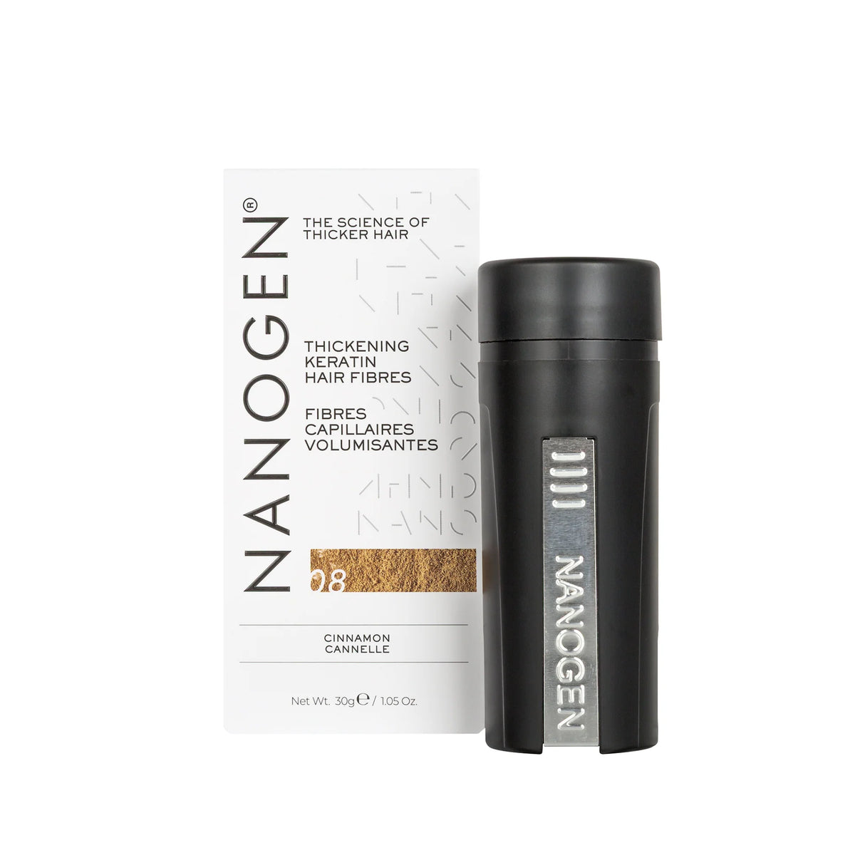 Nanogen Haarverdichtungsfaser Zimt