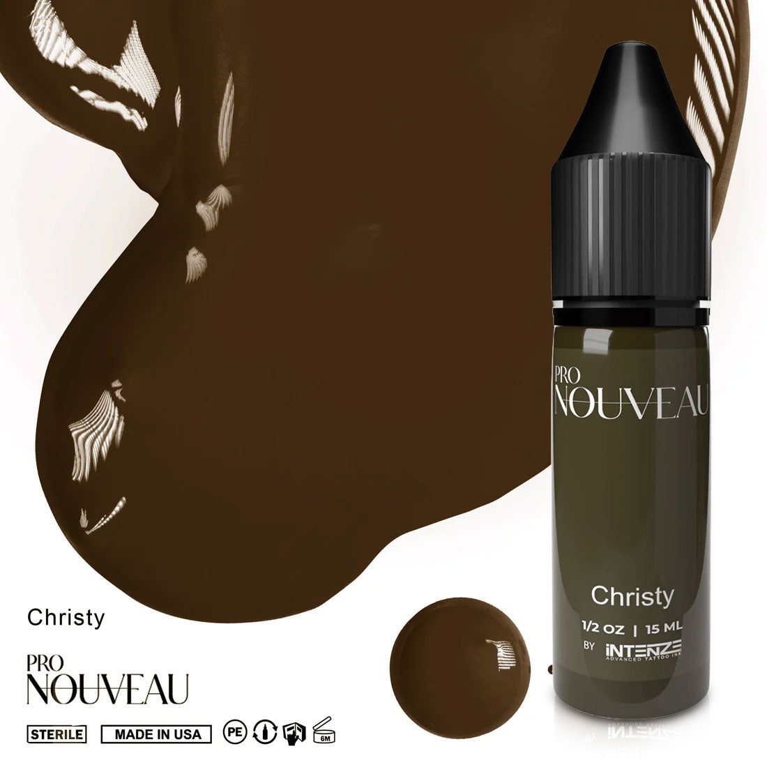 Pro Nouveau Augenbrauenpigmente von Intenze Christy 15ml