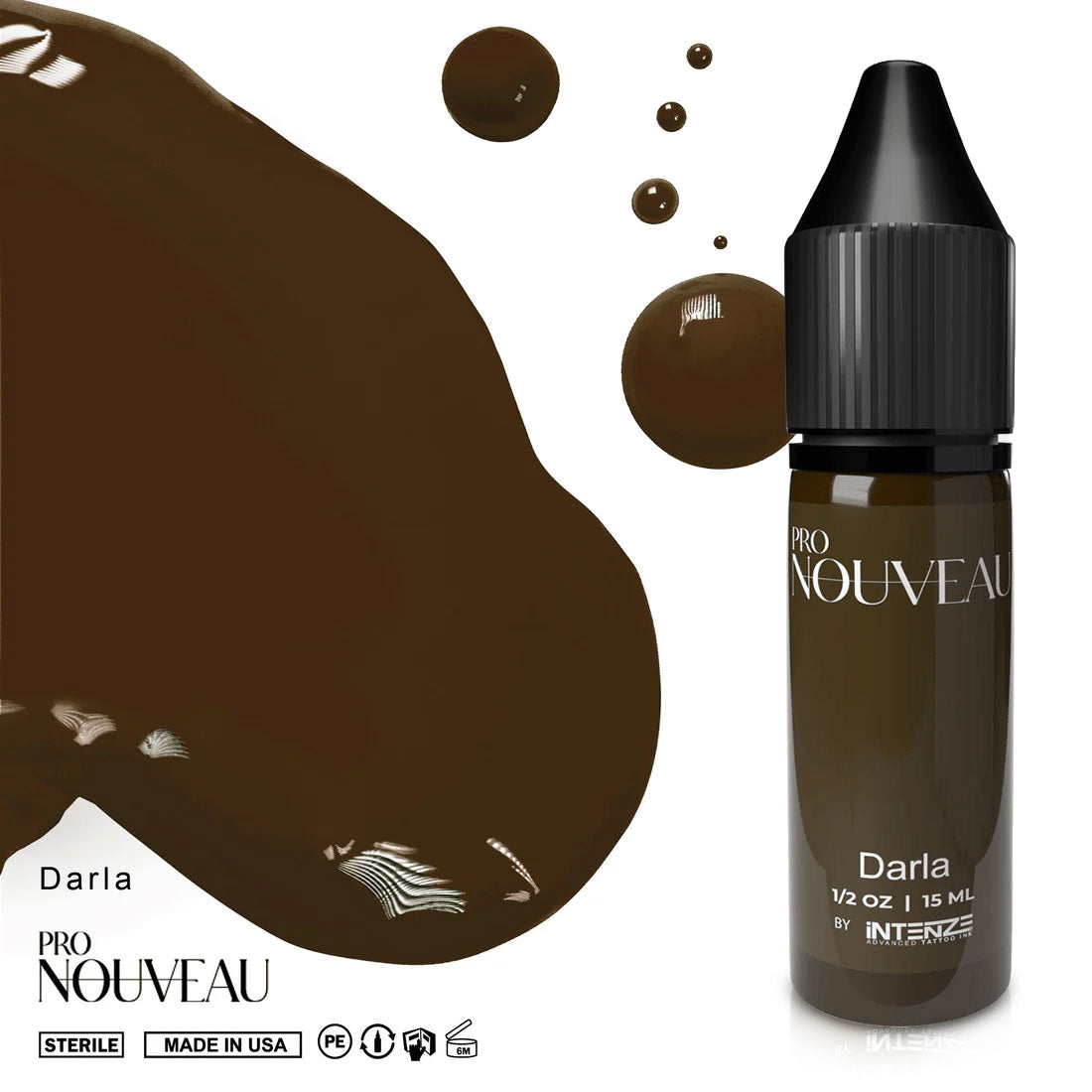 Pro Nouveau Augenbrauenpigmente von Intenze Darla 15ml