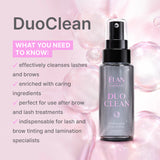 ELAN DuoClean cleanser for professional brow and lash routines