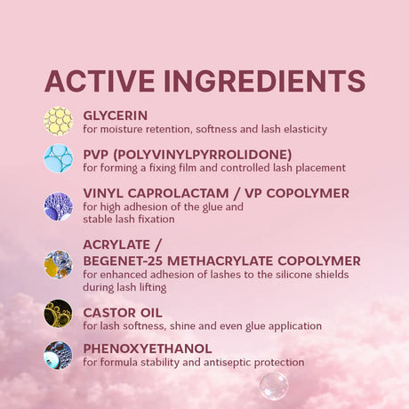 ELAN professional lash lift glue for neat lash separation