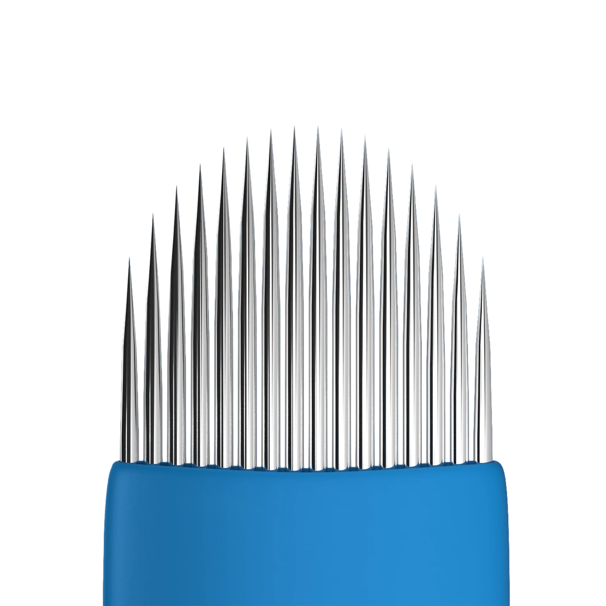 Box of 25 Brow Daddy GENIE Nano Feather Microblades for precise eyebrow microblading and detailing.