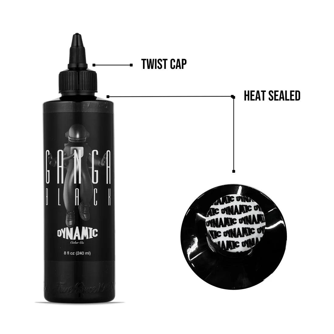 Dynamische Tattoofarbe Ganga Black 240ml