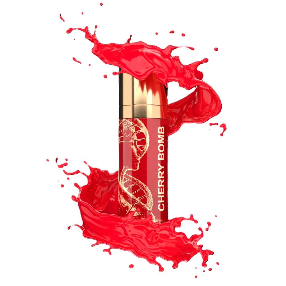 BROW DADDY × DNA Pigments Gold Kollektion Lippen Cherry Bomb