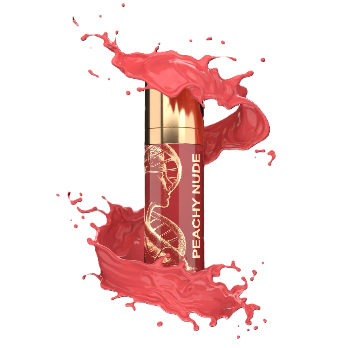 BROW DADDY × DNA Pigments Gold Kollektion Lippen Pfirsich Nude