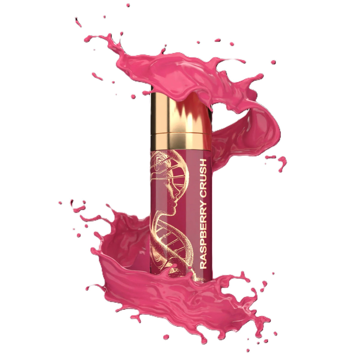BROW DADDY × DNA Pigments Gold Kollektion Lippen Himbeer Crush