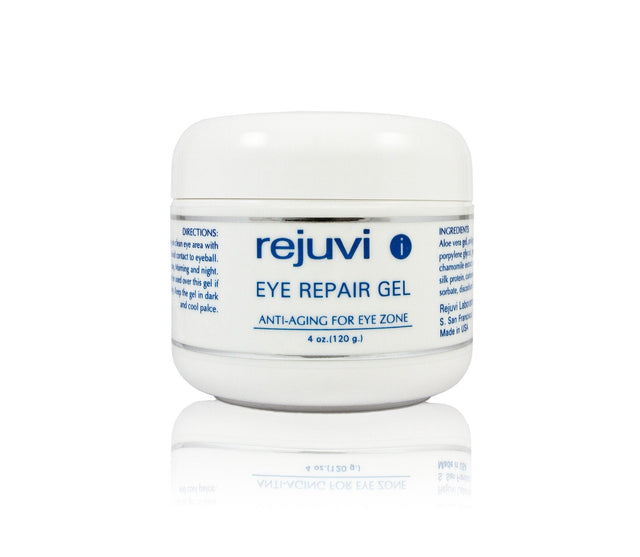 Rejuvi I Eye Repair Gel 120g jar for puffiness, dark circles, and fine lines