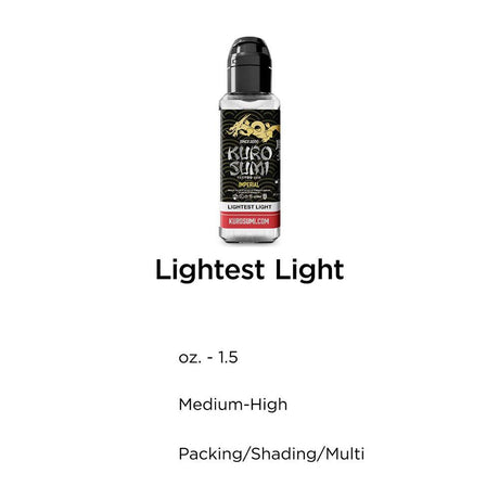Kuro Sumi Imperial Tattoo Ink Hellstes Hell 44ml