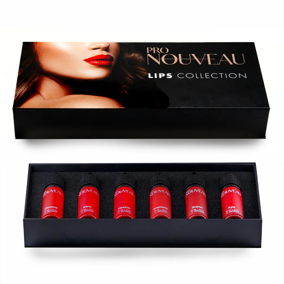 Pro Nouveau Lippenkollektion von Intenze 6x15ml