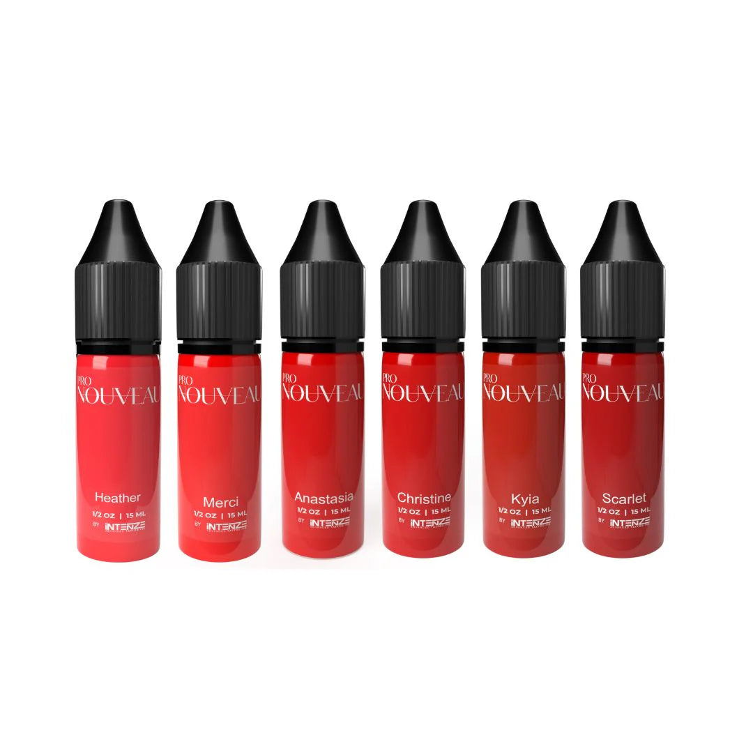 Pro Nouveau Lippenkollektion von Intenze 6x15ml