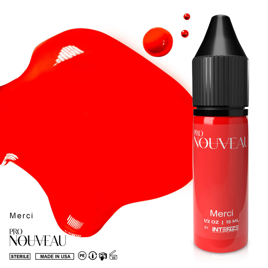Pro Nouveau Lippenkollektion von Intenze 6x15ml