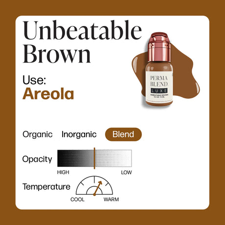 Perma Blend LUXE Unaufhaltsam Areola Unschlagbar Braun 15ml