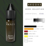 Pro Nouveau Augenbrauenpigmente von Intenze Brooke 15ml