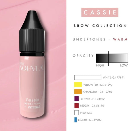 Pro Nouveau Rouge à Lèvres Pigmente von Intenze Cassie 15ml
