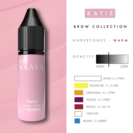Pro Nouveau Rouge à Lèvres Pigmente von Intenze Katie 15ml