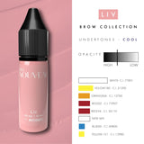 Pro Nouveau Rouge à Lèvres Pigmente von Intenze Liv 15ml