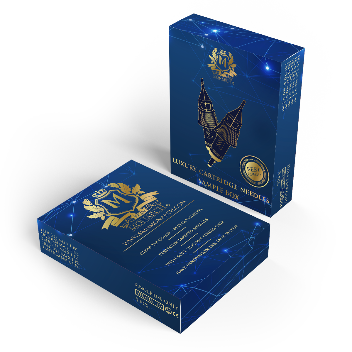 Skin Monarch Luxury Cartridge Sample Box
