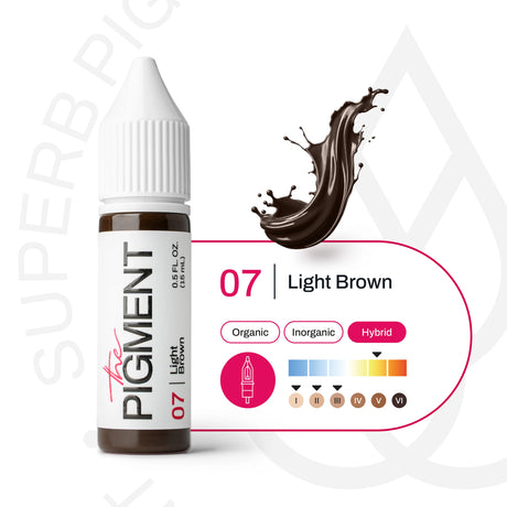The Pigment 07 Light Brown Pigment 15ml